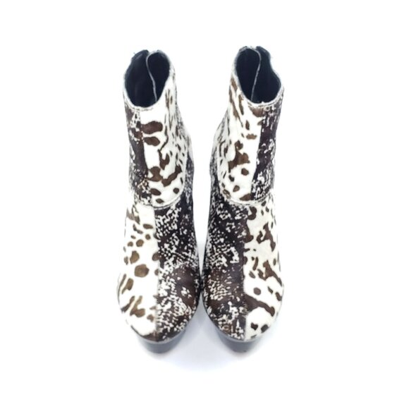 Rachel Zoe Pamela Calf-Hair Platform Ankle Boots WomensWomens US 7 - Picture 9 of 14